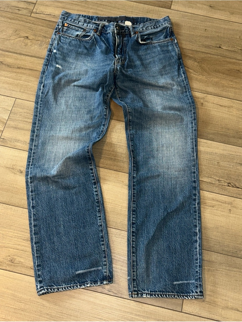 MARTIN + OSA Jeans Straight Leg Classic Preppy Travel Grunge Vintage 32 X 30